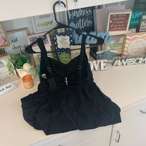 5 for $25- NWT Aqua Eve Tank Top/ or Swimsuit Top size Large - Picture 3 of 12